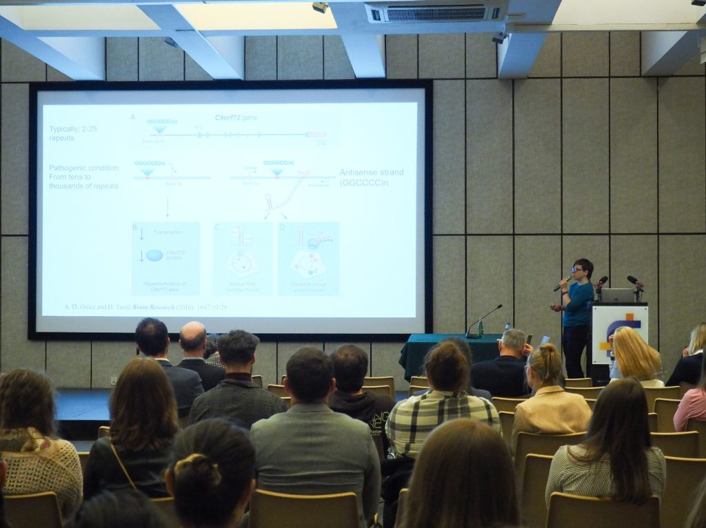 Agnieszka Kiliszek during the lecture