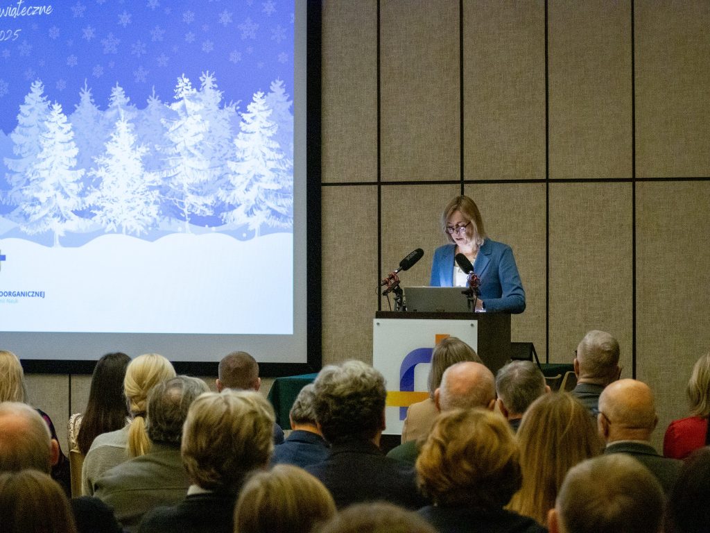 The Director of the Institute during her speech