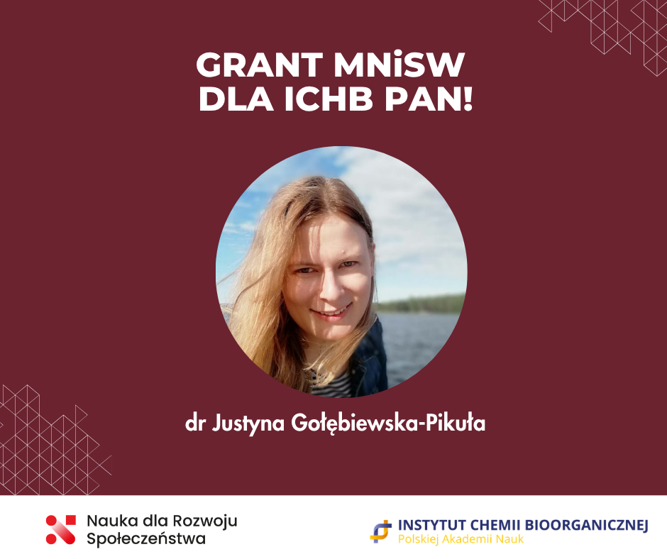 Grafika przedstawia panią doktor, laureatkę konkursu grantowego Nauka dla Rozwoju Społeczeństwa
